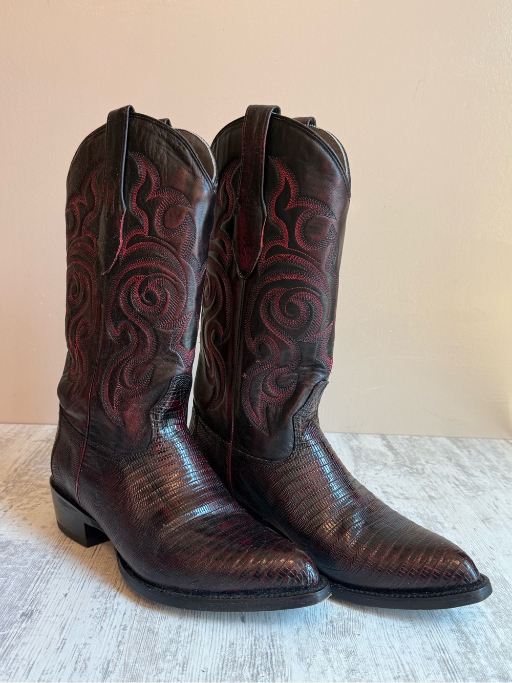 Men's Genuine Alligator Cowboy Boots